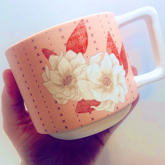 Starbucks Stackable Pink Coffee Mugs, Set of 2 - Picture 4 of 8